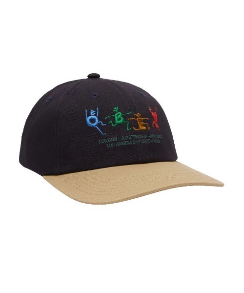 OBEY(オベイ)の「OBEY OBEY CITY PEOPLE TWILL 6 PANEL(オベイ シティ ピープル)(キャップ・メンズ・ホワイト系/ネイビー系・FREE)」の1枚目の写真