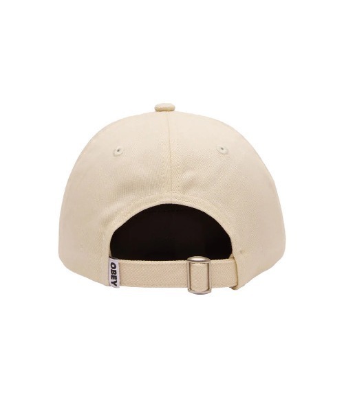 OBEY(オベイ)の「OBEY OBEY CITY PEOPLE TWILL 6 PANEL(オベイ シティ ピープル)(キャップ・メンズ・ホワイト系/ネイビー系・FREE)」の3枚目の写真