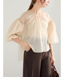 Te chichi | シアーバルーンスリーブブラウス(シャツ/ブラウス)