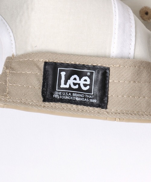 Lee（リー）の「Lee（リー）ワンポイントロゴ刺繍フェイクレザー合皮ローキャップ メンズ レディース ユニセックス（キャップ・レディース・ブラック/ベージュ/ブラウン・FREE）」の12枚目の写真