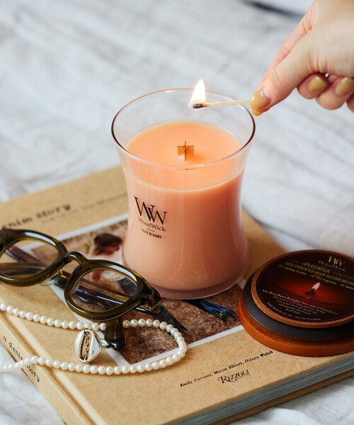 WoodWick/ウッドウィック Jar Candle M（キャンドル）｜WOODWICK