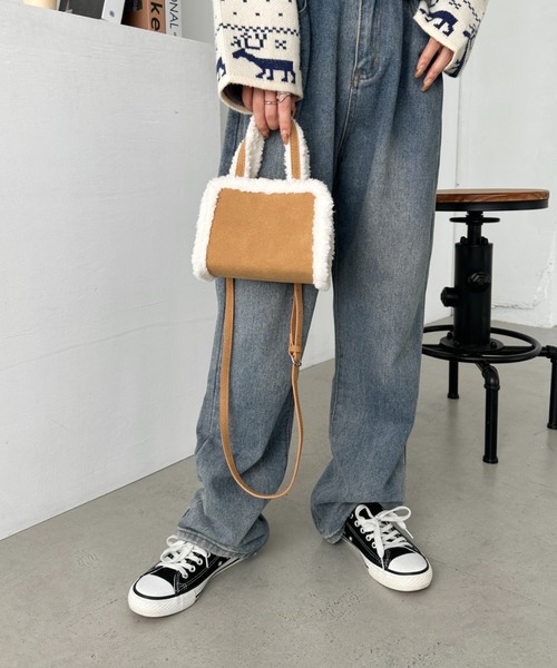 セール】ボアムートンミニショルダーバッグ（ショルダーバッグ）｜CLEA