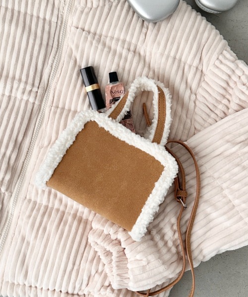 セール】ボアムートンミニショルダーバッグ（ショルダーバッグ）｜CLEA