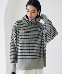BARNYARDSTORM | BARNYARDSTORM / ボーダーハイネックニット(ニット/セーター)