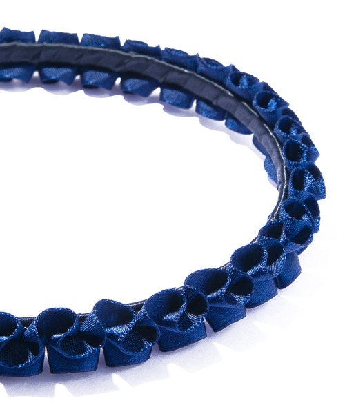 IRIS47(イリスフォーセブン)の「【IRIS 47】frill satin headband/フリル サテン ヘッドバンド(カチューシャ・レディース・ブラック/ネイビー・FREE)」の10枚目の写真