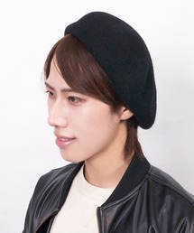 polcadot | ウールベレー帽(ハンチング/ベレー帽)