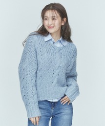 【ZOZOTOWN限定】CABLE BIG KNIT