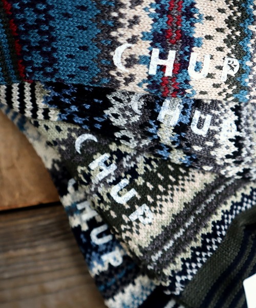 CHUP（チュプ）の「CHUP(チュプ) "WABISABI(ワビサビ)" ソックス　数量限定生産（ソックス/靴下・レディース・ネイビー/グリーン/オートミール/グレー・SMALL/MEDIUM）」の11枚目の写真