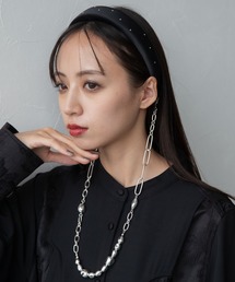 HARE（ハレ）の「チェーンツキカチューシャ(HARE)（カチューシャ）」
