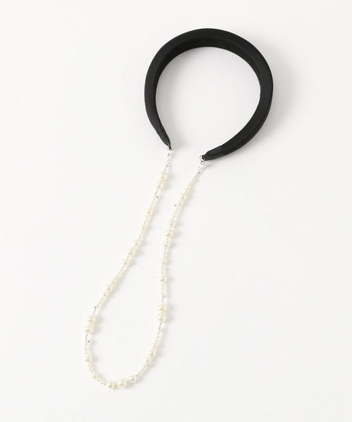 HARE（ハレ）の「チェーンツキカチューシャ(HARE)（カチューシャ・レディース・ホワイト/シルバー・FREE）」の17枚目の写真