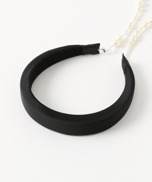 HARE（ハレ）の「チェーンツキカチューシャ(HARE)（カチューシャ・レディース・ホワイト/シルバー・FREE）」の19枚目の写真