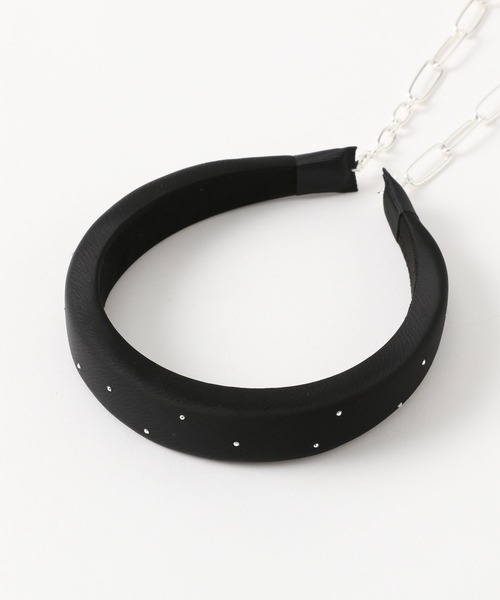 HARE（ハレ）の「チェーンツキカチューシャ(HARE)（カチューシャ・レディース・ホワイト/シルバー・FREE）」の22枚目の写真