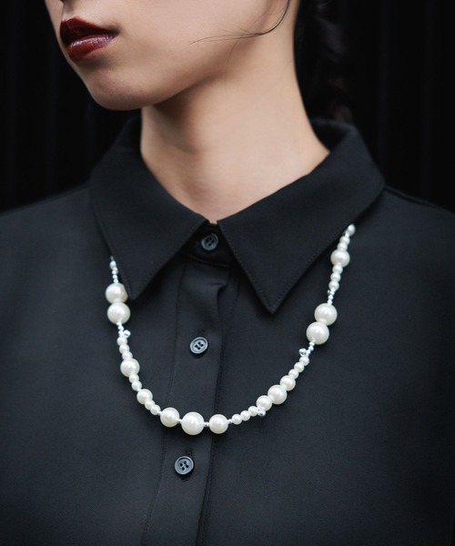 HARE（ハレ）の「チェーンツキカチューシャ(HARE)（カチューシャ・レディース・ホワイト/シルバー・FREE）」の7枚目の写真