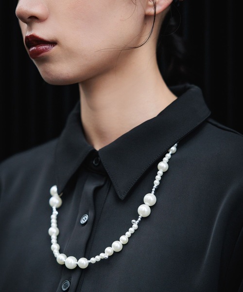 HARE（ハレ）の「チェーンツキカチューシャ(HARE)（カチューシャ・レディース・ホワイト/シルバー・FREE）」の8枚目の写真