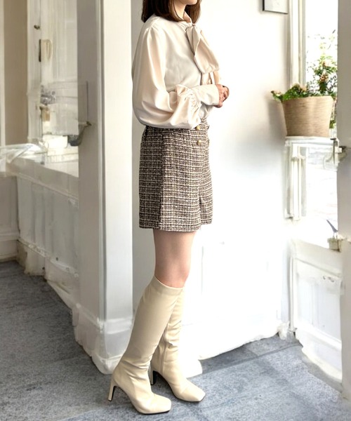 ツイードショートパンツ（その他パンツ）｜JULIA BOUTIQUE（ジュリア