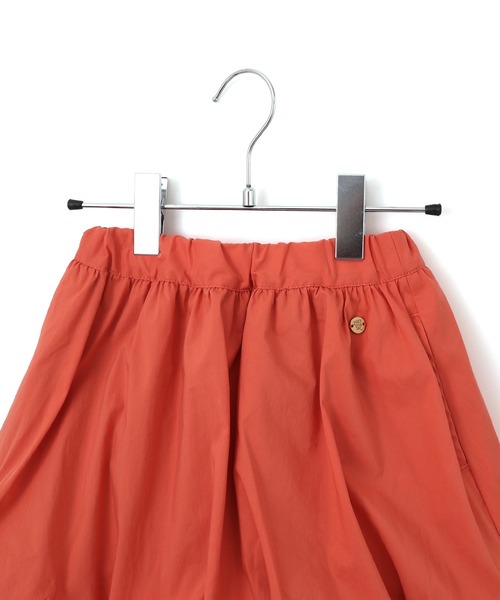 MAKE YOUR DAY（メイクユアデイ）の「無地バルーンスカート■80～140cm（スカート・キッズ・ブラック/オレンジ・80/90/100/110/120/130/140）」の8枚目の写真