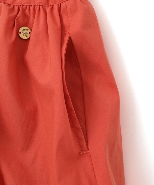 MAKE YOUR DAY（メイクユアデイ）の「無地バルーンスカート■80～140cm（スカート・キッズ・ブラック/オレンジ・80/90/100/110/120/130/140）」の9枚目の写真