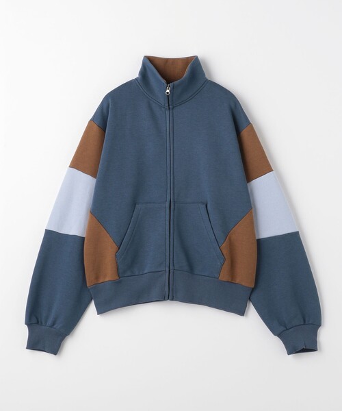 green label relaxing(グリーンレーベルリラクシング)の「TJ 裏毛 裏起毛 ジップカーディガン / キッズ 140cm-160cm(カーディガン/ボレロ・キッズ・ダークグレー/ネイビー・140cm/160cm/150cm)」の2枚目の写真