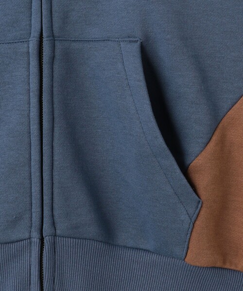 green label relaxing(グリーンレーベルリラクシング)の「TJ 裏毛 裏起毛 ジップカーディガン / キッズ 140cm-160cm(カーディガン/ボレロ・キッズ・ダークグレー/ネイビー・140cm/160cm/150cm)」の7枚目の写真