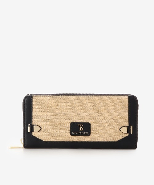 【セール】パナマ風ベルト金具長財布（財布）｜SAMANTHAVEGA（サマンサベガ） 6,376円