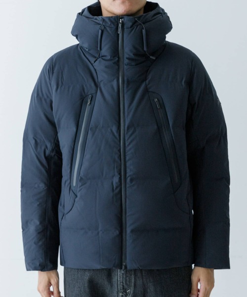 DESCENTE ALLTERRAIN（デサント　オルテライン）の「DESCENTE ALLTERRAIN　MOUNTAINEER（ダウンジャケット/コート・メンズ・ネイビー/ブラック・LARGE/MEDIUM）」の3枚目の写真