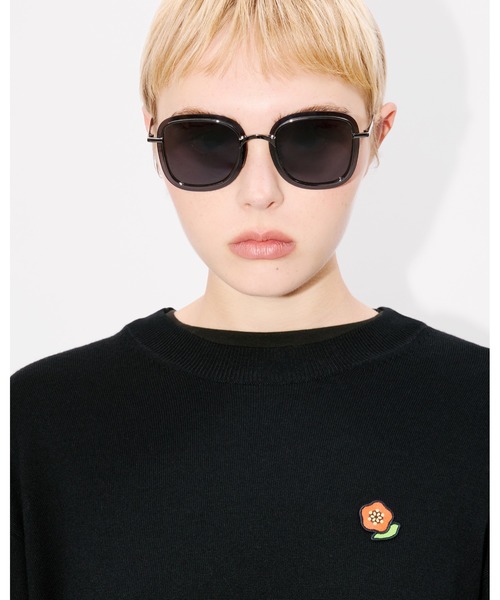 KENZO(ケンゾー)の「'KENZO Pop' エンブロイダリー ジャンパー(ニット/セーター・レディース・ブラック系その他5・SMALL/X-SMALL)」の3枚目の写真