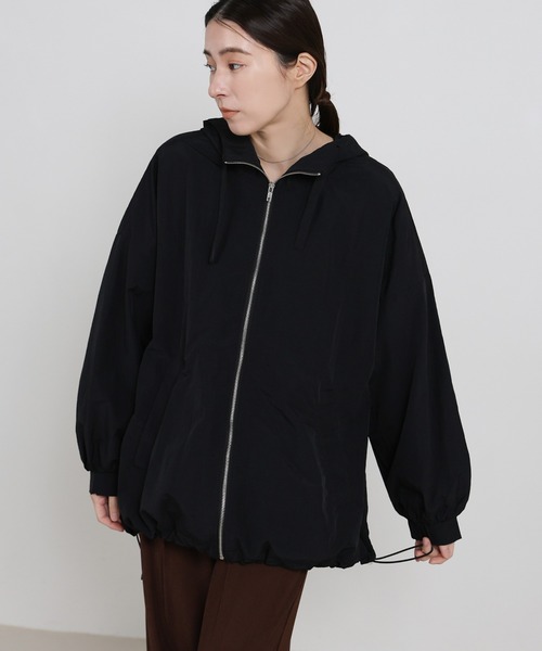 select MOCA（セレクトモカ）の「ビッグシルエットマウンテンパーカー（マウンテンパーカー・レディース・ブラック/カーキ/アイボリー・FREE）」の14枚目の写真