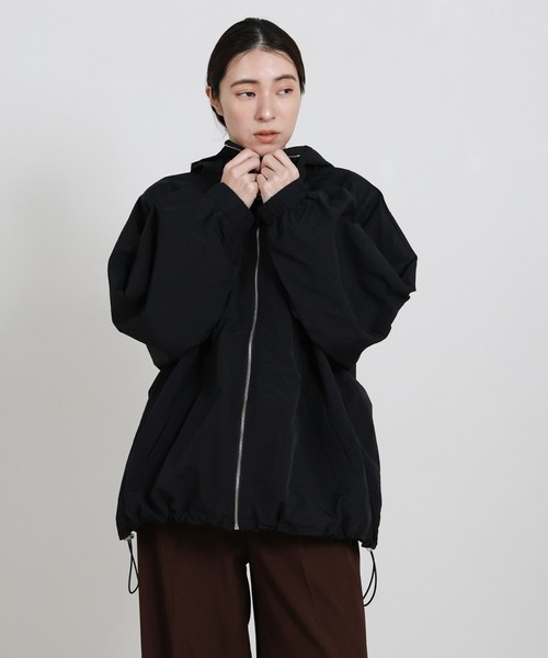 select MOCA（セレクトモカ）の「ビッグシルエットマウンテンパーカー（マウンテンパーカー・レディース・ブラック/カーキ/アイボリー・FREE）」の19枚目の写真