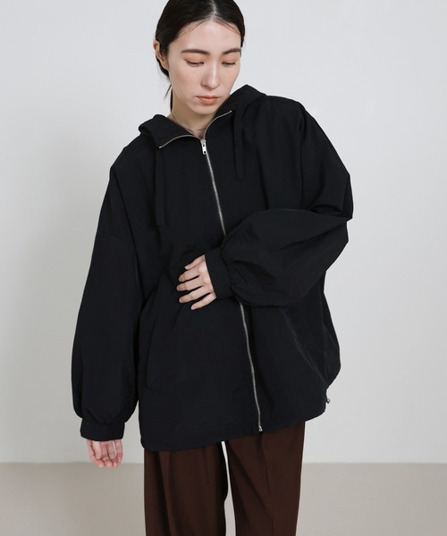 select MOCA（セレクトモカ）の「ビッグシルエットマウンテンパーカー（マウンテンパーカー・レディース・ブラック/カーキ/アイボリー・FREE）」の16枚目の写真