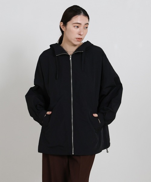 select MOCA（セレクトモカ）の「ビッグシルエットマウンテンパーカー（マウンテンパーカー・レディース・ブラック/カーキ/アイボリー・FREE）」の4枚目の写真