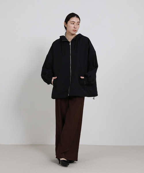 select MOCA（セレクトモカ）の「ビッグシルエットマウンテンパーカー（マウンテンパーカー・レディース・ブラック/カーキ/アイボリー・FREE）」の11枚目の写真