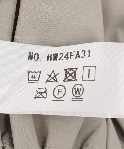 HOUGA(ホウガ)の「【HOUGA/ホウガ】SUZZY FRILL BELT HW24FA31(ベルト・レディース・チャコールグレー・FREE)」の5枚目の写真