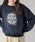 HER CLOSET�i�n�[�N���[�[�b�g�j�́u �yHER CLOSET�z�h�J���S�X�E�F�b�g �g���[�i�[ EMBROIDERED LOGO SWEATSHIRT�i�X�E�F�b�g�j�v�b�l�C�r�[