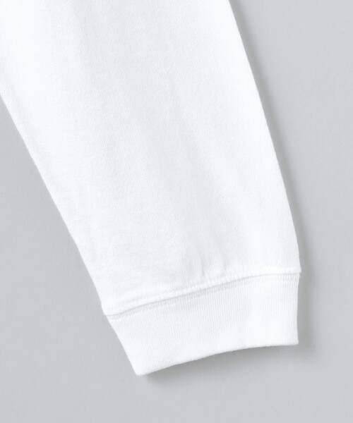 6(ロク)の「<6(ROKU)>FORD ロングスリーブ Tシャツ(Tシャツ/カットソー・レディース・ホワイト・M/L)」の9枚目の写真