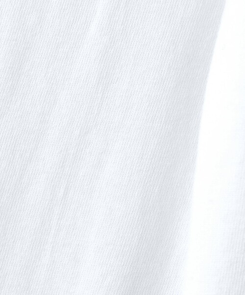 6(ロク)の「<6(ROKU)>FORD ロングスリーブ Tシャツ(Tシャツ/カットソー・レディース・ホワイト・M/L)」の4枚目の写真