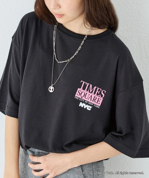  Jeans New York コーヒー バックプリント Tシャツ 送関込 GOOD ROCK SPEED】NYC バックプリントTシャツ（Tシャツ