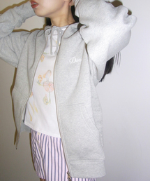 【Dime/ダイム】 CURSIVE ZIP-HOODIE