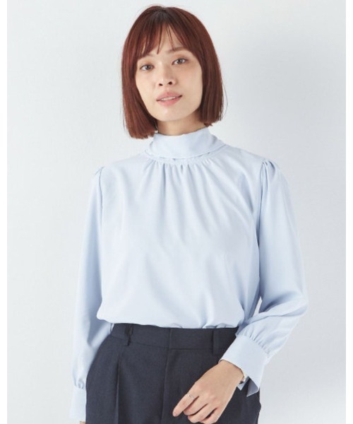 セール】【SUIT SELECT × Samantha Thavasa】前後2WAYボウタイブラウス