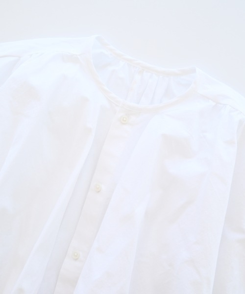 NHT（エヌエイチティー）の「NHT/エヌエイチティー バルーンブラウス（シャツ/ブラウス・キッズ・ラベンダー/ブラック/オフホワイト・160cm/140cm/130cm/120cm/150cm/110cm）」の18枚目の写真