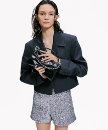 CHARLES & KEITH | Andromeda アンドロメダ チャンキーチェーントップハンドルバッグ(ハンドバッグ)