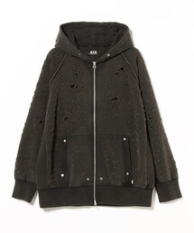 FAF | FAF(Fake As Flowers) / Dameged Zipup Hoodie(スウェット)