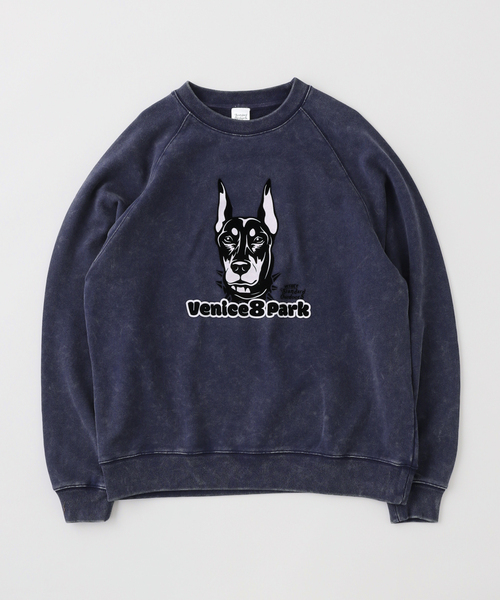 SW☆Standard Outdoors 犬イラスト スウェット M SW☆Standard Outdoors 犬イラスト スウェット M
