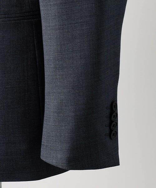 UNITED ARROWS(ユナイテッドアローズ)の「シャークスキン 3ボタンスーツ S-MODEL -ストレッチ-(スーツセット・メンズ・ロイヤルブルー・50/48/46/44)」の5枚目の写真