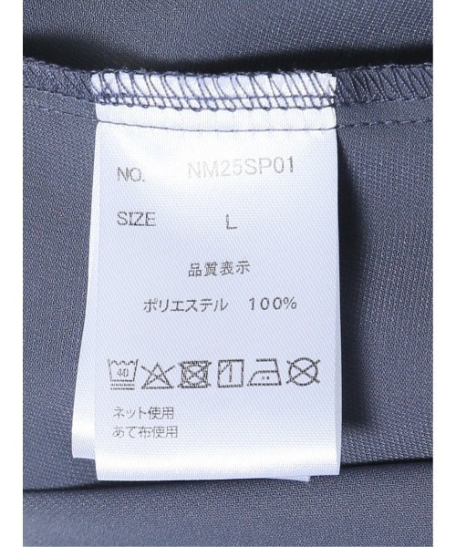 m.f.editorial（エムエフエディトリアル）の「シャツ メンズ 長袖 ストレッチ レギュラーカラー ゆったり オーバーサイズ （シャツ/ブラウス・メンズ・ライトグリーン/ブラック/ブルー/ホワイト・LARGE/MEDIUM）」の9枚目の写真