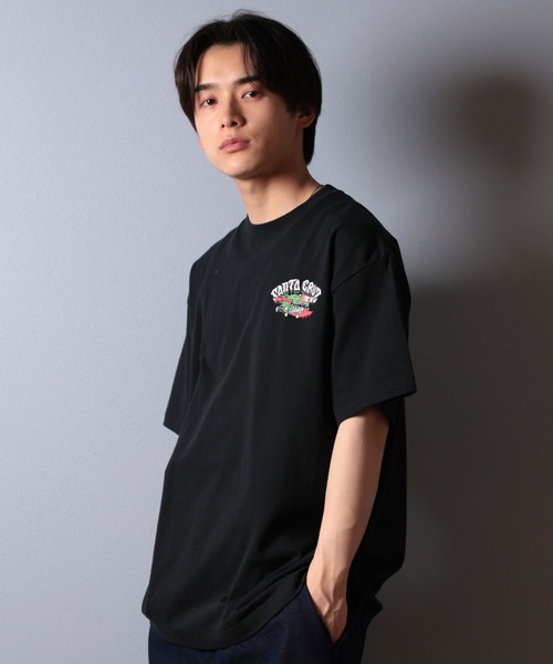 SANTA CRUZ（サンタクルーズ）の「【ムラサキスポーツ限定】SANTACRUZ/サンタクルーズ 半袖Tシャツ バックプリント 502252404（Tシャツ/カットソー・メンズ・ホワイト/オレンジ/ブラック・L/M/XL）」の16枚目の写真