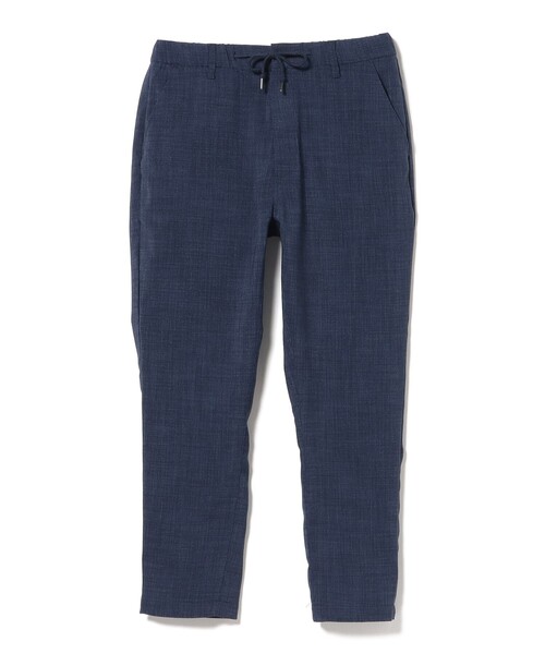 BEAMS HEART（ビームスハート）の「アンクル メランジ テーパード パンツ【吸水速乾】（その他パンツ・メンズ・ネイビー/ベージュ/カーキ/インディゴブルー・S/M/L/XL）」の4枚目の写真