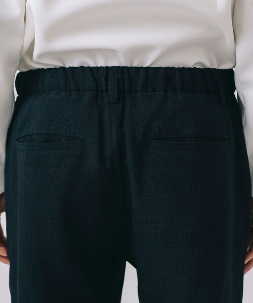 BEAMS HEART（ビームスハート）の「アンクル メランジ テーパード パンツ【吸水速乾】（その他パンツ・メンズ・ネイビー/ベージュ/カーキ/インディゴブルー・S/M/L/XL）」の18枚目の写真