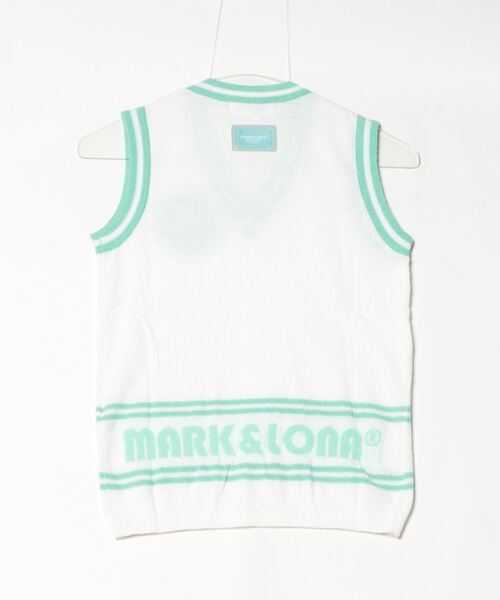 MARK & LONA（マークアンドロナ）の「Stamped Deep Vee Vest | WOMEN（ベスト・レディース・ホワイト・36）」の12枚目の写真