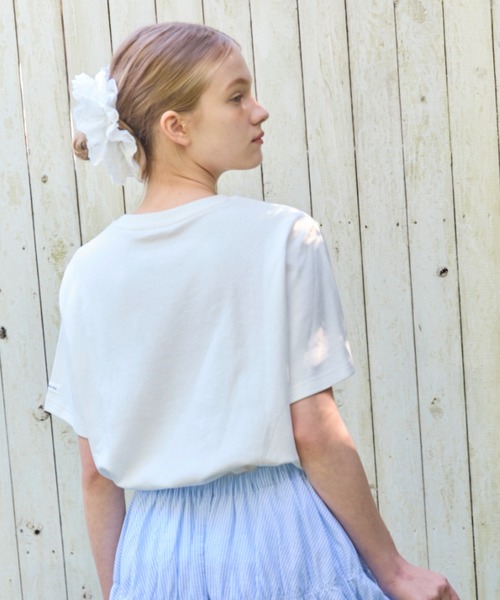 RUBY AND YOU（ルビーアンドユー）の「［select］Wレースシュシュ（シュシュ・レディース・ホワイト・FREE）」の5枚目の写真