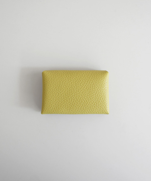 TIDEWAY（タイドウェイ）の「MONTH ITALY LEATHER CARD CASE / 名刺入れ（名刺入れ・レディース・ホワイト/ブラック/レッド/ターコイズブルー/ライム/オレンジ/ブルー/グリーン/ミント/ピンクベージュ/ライトベージュ/グレイッシュベージュ・FREE）」の5枚目の写真